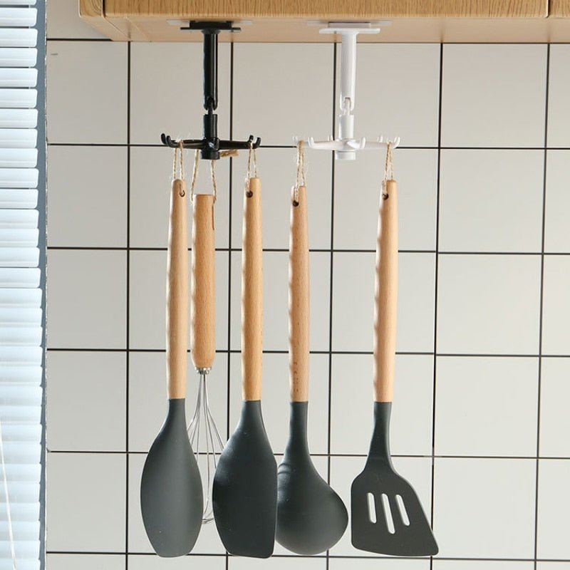 360°Hooks™- Crochets de cuisine rotatifs à 360° - Izzycuisine