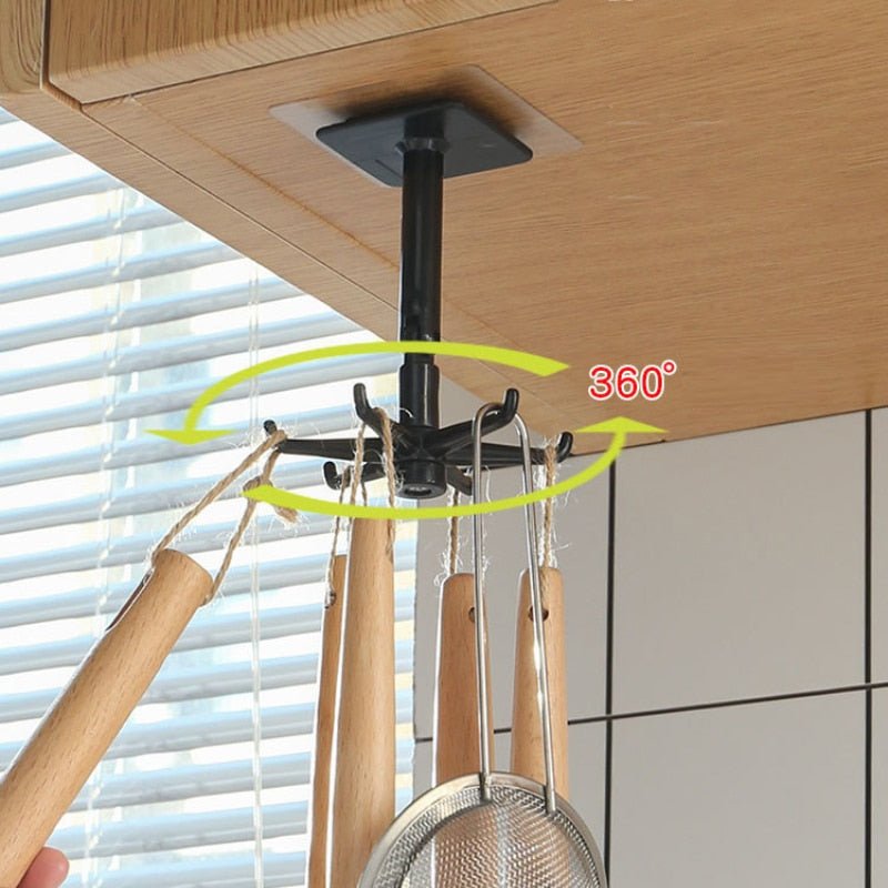 360°Hooks™- Crochets de cuisine rotatifs à 360° - Izzycuisine